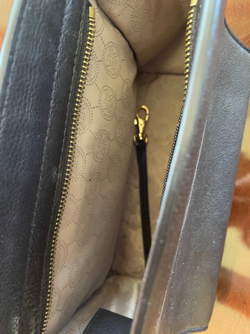 Michael Kors Men’s Camouflage Crossbody Messenger Bag - Brown/Black/Tan - Picture 4 of 5